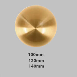 Luminária de Parede Arandela Meia Bola Rebatedora1