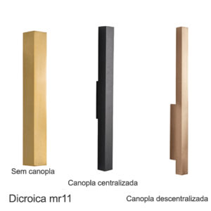 Luminária de Parede Arandela Tubo Quadrado 1