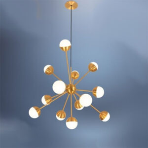 Luminária de Teto Lustre Meteoritos