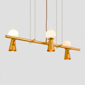 Luminária de Teto Lustre Pendente Baldufa 3 Esferas1