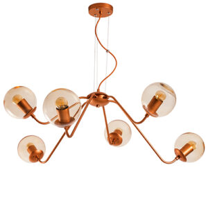 Luminária de Teto Lustre Pendente Carrossel de Globo2