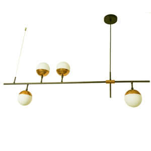 Luminária de Teto Lustre Pendente Nulo 4 Lâmpadas1