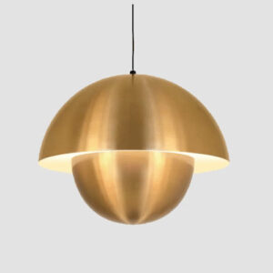 Luminária de Teto Pendente Alumínio Rebatedor Opostas G