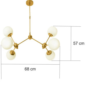 Luminária de Teto Pendente Cacau2