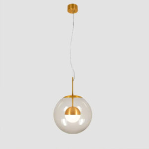 Luminária de Teto Pendente Dupla Cúpula