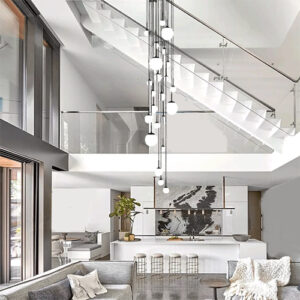 Luminária de Teto Pendente Duplo Andar 23 Globos 1