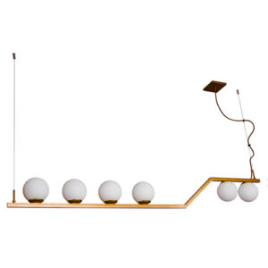 Luminária de Teto Pendente Pala 6 Globos1