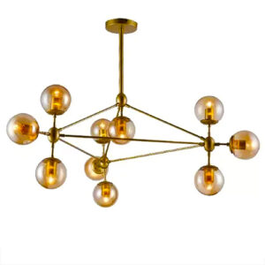 Luminária de Teto Pendente Sansão com Globo4