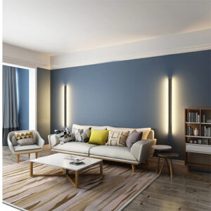 Perfil de Sobrepor Linear Duplo Faxo de Luz com Difusor 5cm7