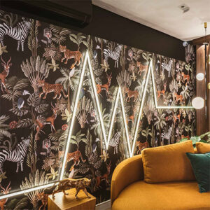 Perfil de Sobrepor Linear para Fita Led com Cúpula Acrílico 18,5cm