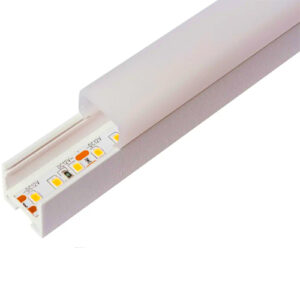 Perfil de Sobrepor Linear para Fita Led com Cúpula Acrílico 18,5cm2