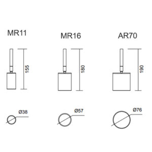 Sistema Perfil de Embutir Linear Alumínio Extrusado 7,4cm5
