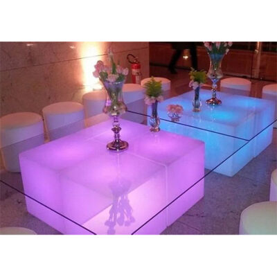 Mesa Quadrada Led RGB
