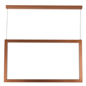 Luminária de Teto Pendente Led Cadre Horizontal Luz Indireta