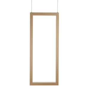 Luminária de Teto Pendente Led Cadre Vertical Luz Indireta