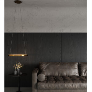 Luminária de Teto Pendente Volta Canopla Flutuante1