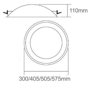 Luminária de Teto Embutido Redondo Rebatedor Curvo1
