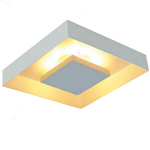 Luminária de Teto Plafon Quadrado Home