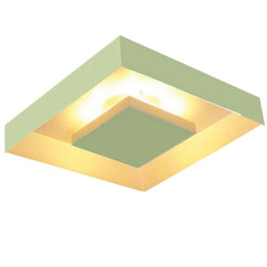 Luminária de Teto Plafon Quadrado Home1