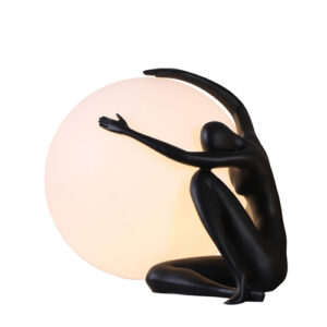 abajur_dama_com_globo-preto