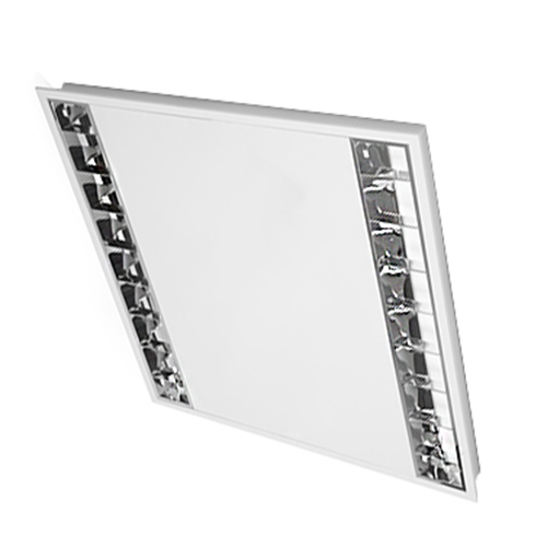 Luminária 2 linhas LED Integrado