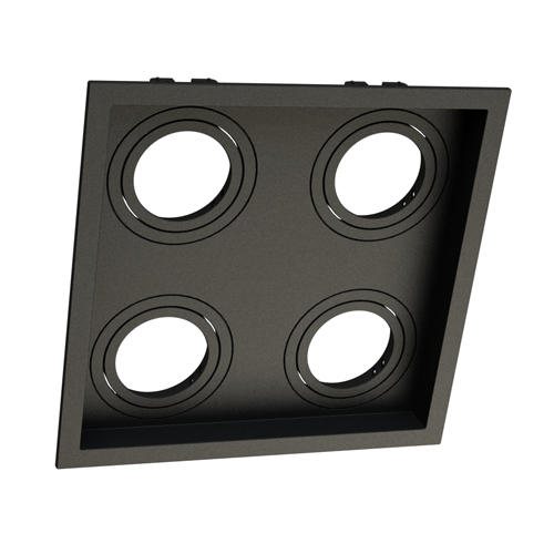 Spot Embutir Quadruplo Recuado