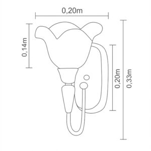 arandela_Country_tamanho