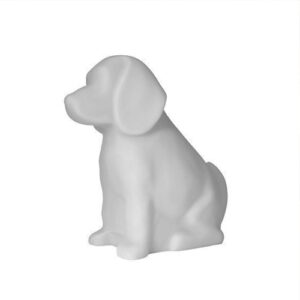 abajur_infantil_Poliet_CACHORRO_TOBY_BRANCO_LADO_APAGADO