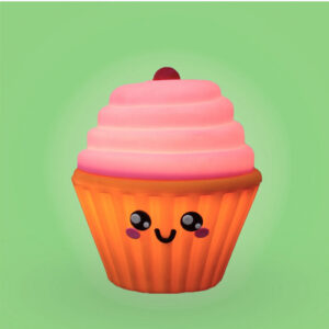 abajur_infantil_Polietilen_CUPCAKE_KAWAII