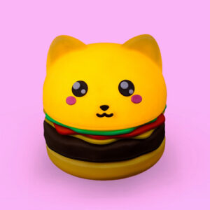 abajur_infantil_Polietilen_HAMBURGATINHO_KAWAII_roxo