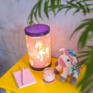 abajur_infantil_Polietilen_UNICÓRNIO-branco-ambientado