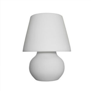 abajur_infantil_Polietilen_branco_grande_branco