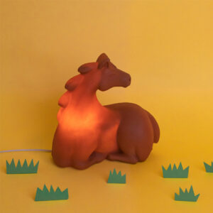 abajur_infantil_Polietilen_cavalo_marrom