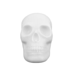 abajur_infantil_Polietilen_caveira_branco_frente