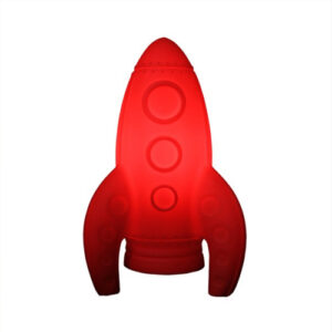 abajur_infantil_Polietilen_foguete_VERMELHO_FRENTE
