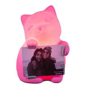 abajur_infantil_Polietilen_gatinha_porta_retratos-branca