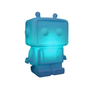 abajur_infantil_Polietilen_robo_azul_lado