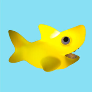 abajur_infantil_Polietilen_tubarao-amarelo