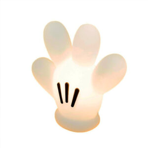 abajur_infantil_Polietileno_-MICKEY_luva_branca-ligado