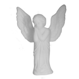 abajur_infantil_Polietileno_anjo_branco_frente_apagado