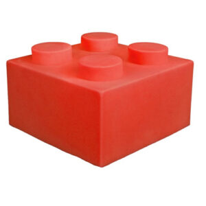 abajur_infantil_Polietileno_bloco_vermelho_