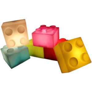 abajur_infantil_Polietileno_bloco_vermelho_cores