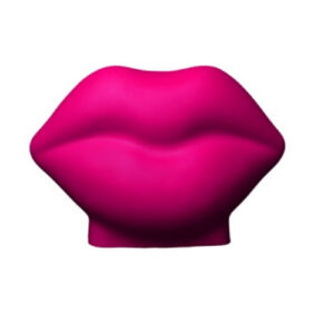 abajur_infantil_Polietileno_boca_rosa_frente