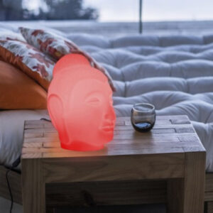 abajur_infantil_Polietileno_buda_vermelho_ambientado