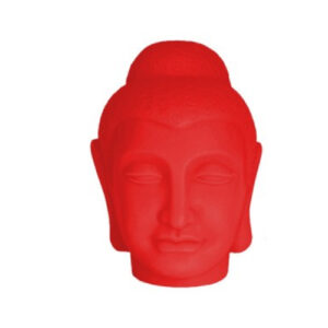 abajur_infantil_Polietileno_buda_vermelho_frente