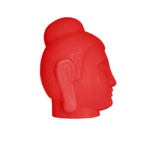 abajur_infantil_Polietileno_buda_vermelho_lado