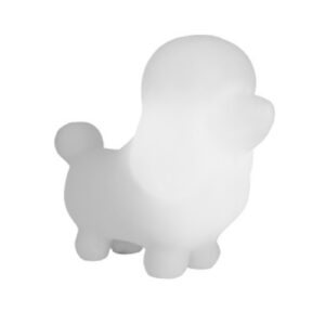 abajur_infantil_Polietileno_cachorro-fifi-branco-lado-ligado