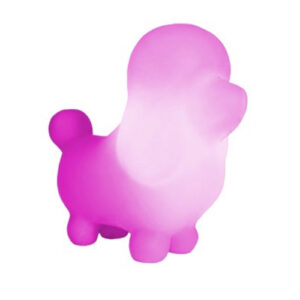 abajur_infantil_Polietileno_cachorro-fifi-rosa-lado-ligado