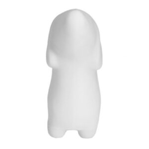 abajur_infantil_Polietileno_cachorro_billi_branco_COSTAS