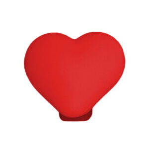 abajur_infantil_Polietileno_coracao_vermelho_frente
